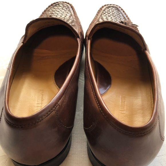 Johnston & Murphy Brown Leather Loafers Oxford Men display picture 1
